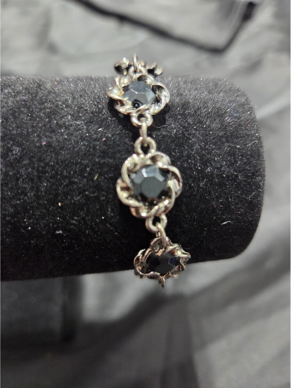 Black and Silver Bracelet